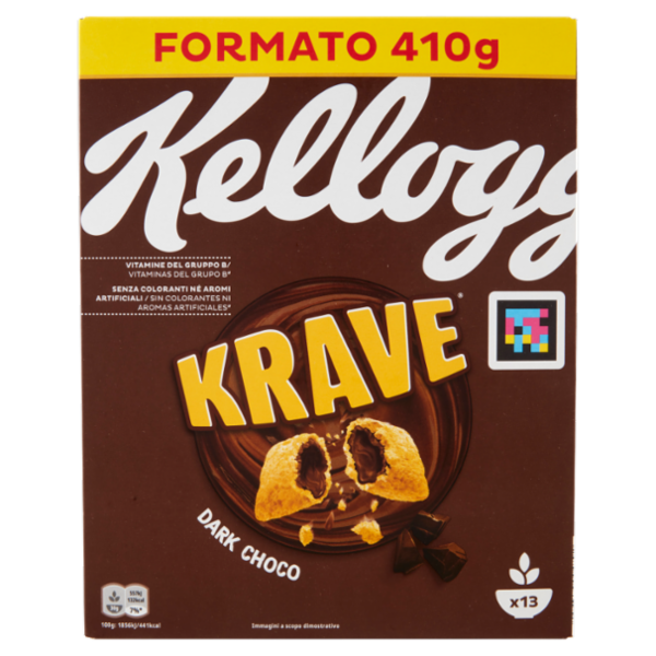 Kellogg's Krave Dark Choco 410 g