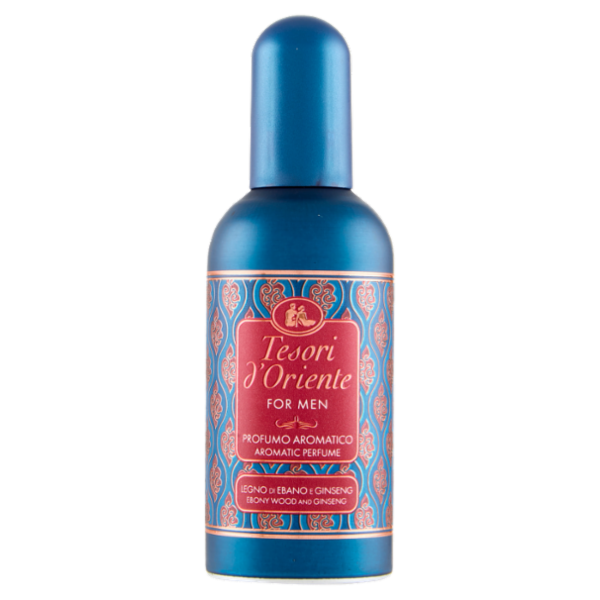 Tesori d'Oriente For Men Profumo Aromatico Legno di Ebano e Ginseng 100 ml