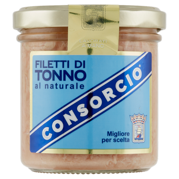 Consorcio Filetti di Tonno al naturale 150 g
