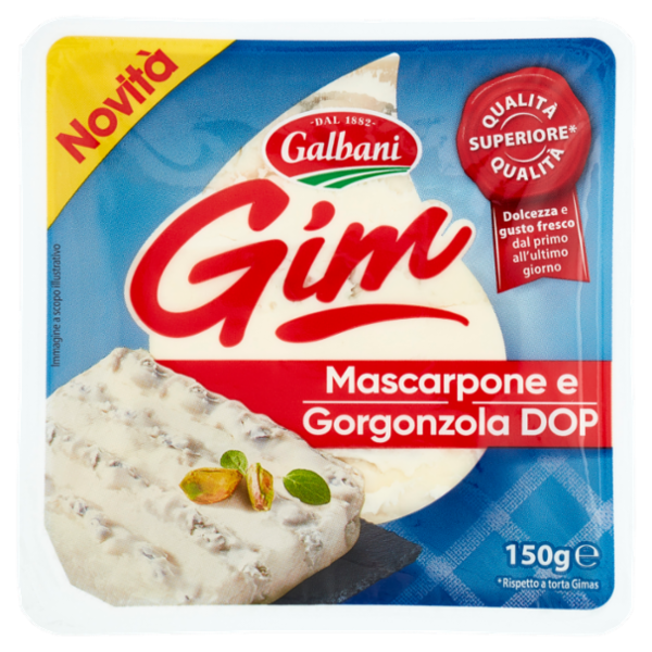Galbani Gim Mascarpone e Gorgonzola DOP 150 g