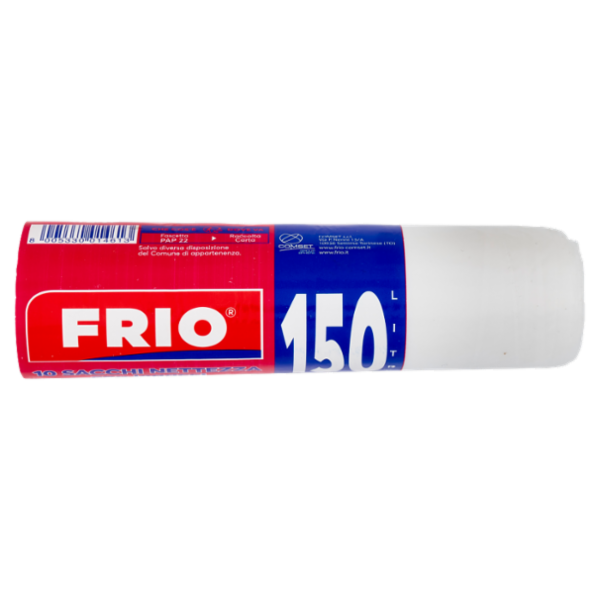 Frio Sacchi Nettezza con legacci Trasparenti 150 Litri 80x120 cm 10 pz