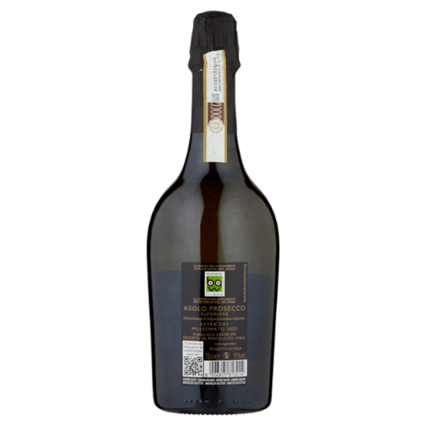 La Gioiosa Asolo Prosecco Superiore D.O.C.G. Extra Dry Millesimato 75 cl