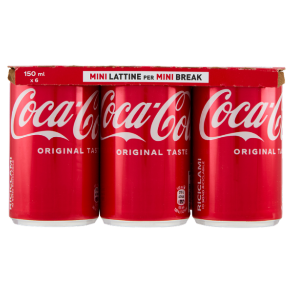 Coca-Cola Original Minican 6 x 150 ml