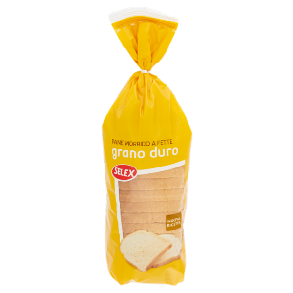 Selex Pane Morbido con Grano Duro 400 g