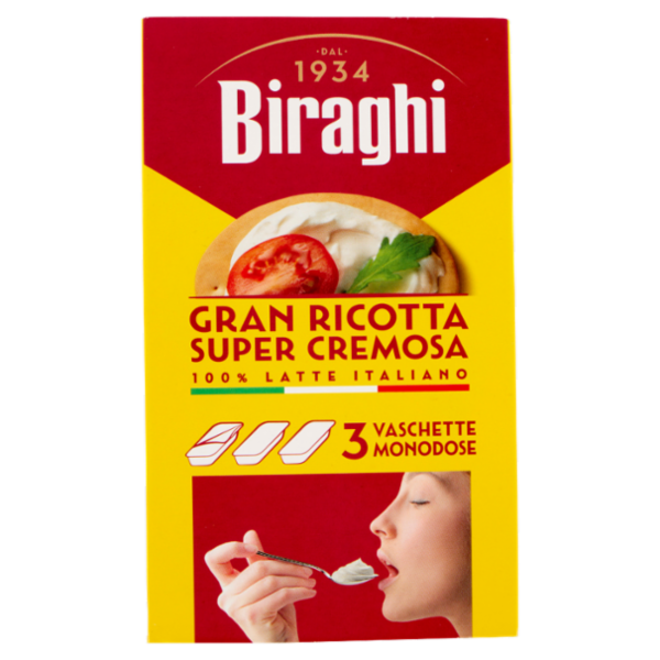 Biraghi Gran Ricotta Super Cremosa 3 x 50 g