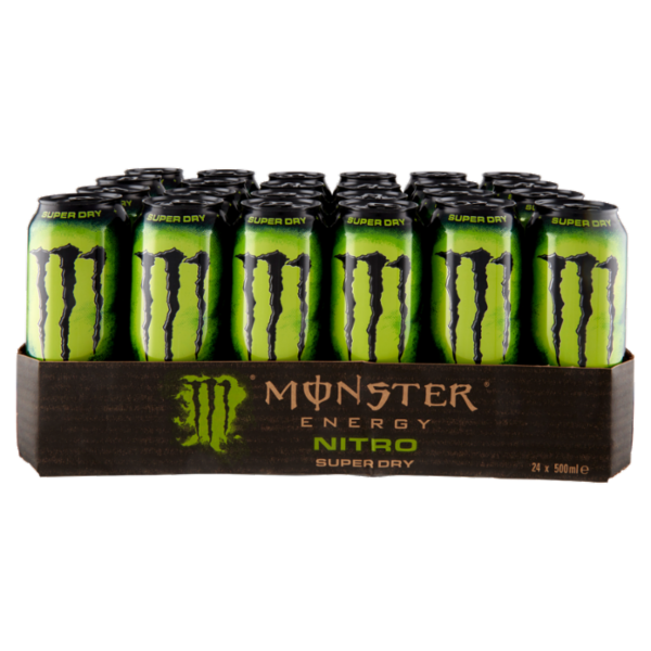 Monster Energy Nitro Super Dry Can 24 x 500 ml