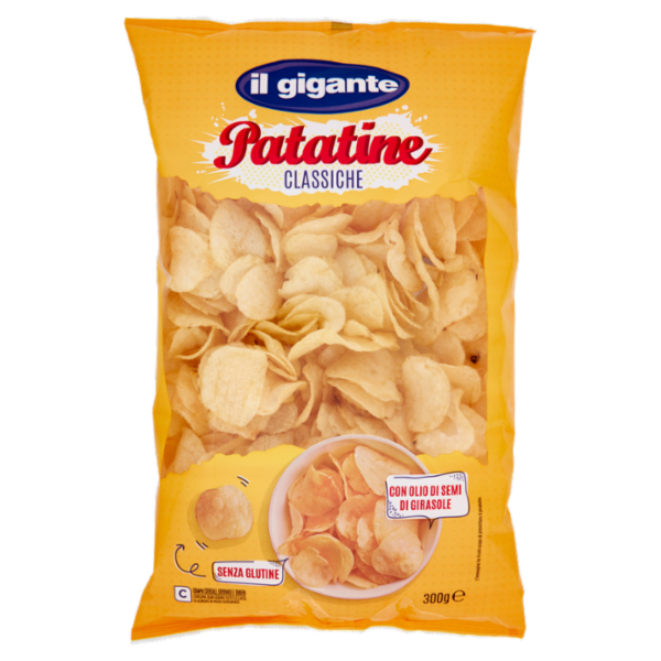 IL GIGANTE Patatine Classiche 300 g
