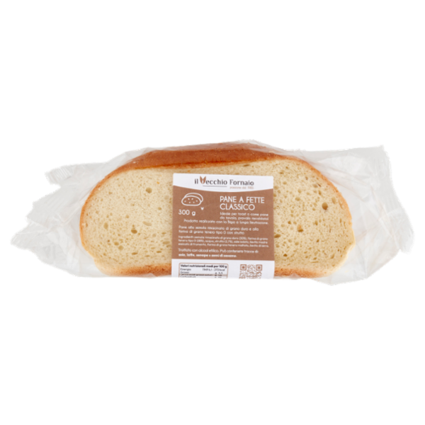 il Vecchio Fornaio Pane a Fette Classico 300 g