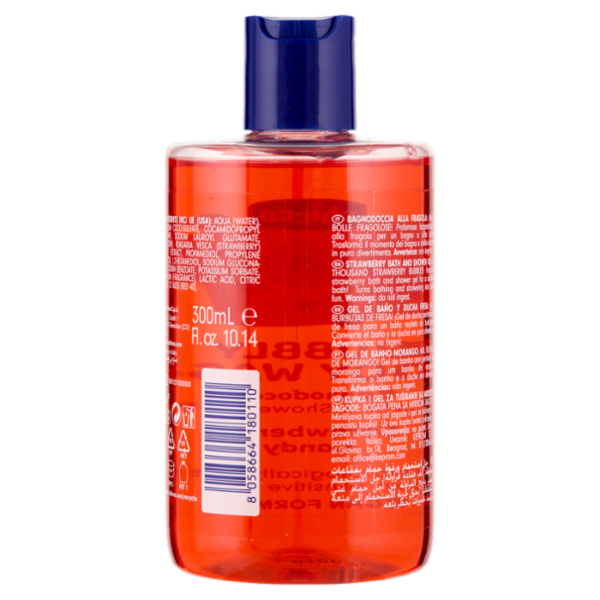 Chicco Pop Bubbly Body Wash Bagnodoccia Strawberry Candy 300 mL