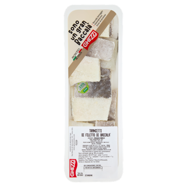 Ghezzi Trancetti di Filetto di Baccalà 0,400 kg