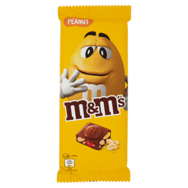 M&M's Tavoletta al Cioccolato con Arachidi 165 g