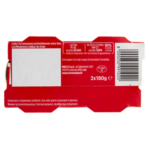 Montana Ragù alla Bolognese 2 x 180 g