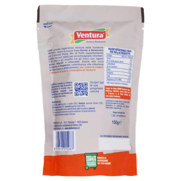 Ventura BBParty Frutti tostati non salati 150 g