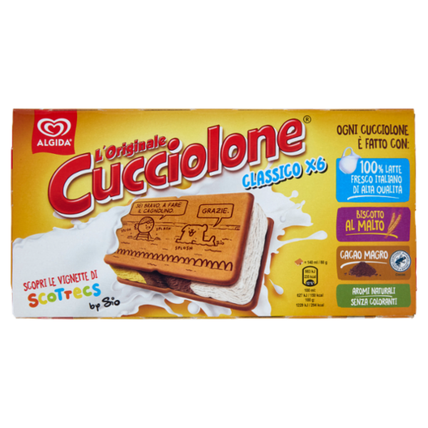 Cucciolone Classico 6 x 80 g