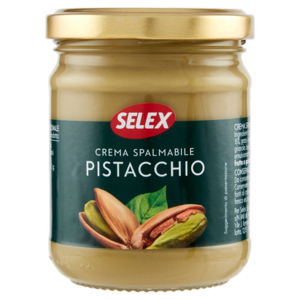 Selex Crema Spalmabile al Pistacchio 200 g