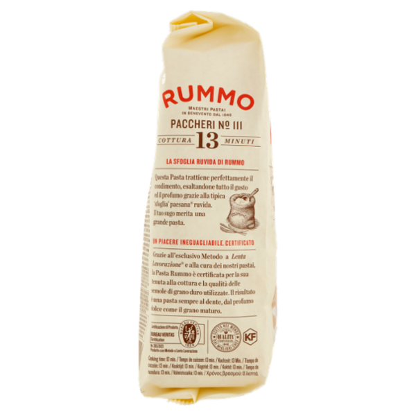 Rummo Le Leggendarie Paccheri N° 111 500 g