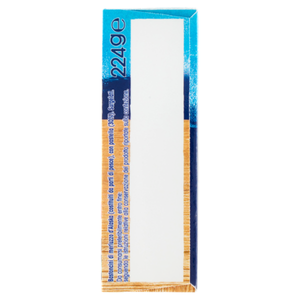 Capitan Findus 8 Bastoncini di Merluzzo in pastella 224 g