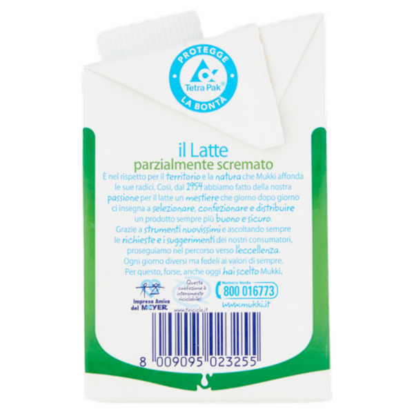 Mukki il Latte parzialmente scremato 500 ml