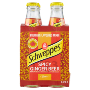 Schweppes Spicy Ginger Beer 0,18 L Ow X4