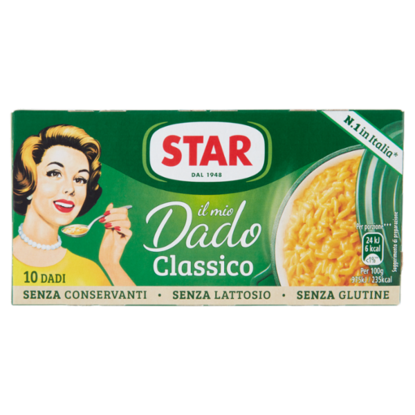 Star il mio Dado Classico 10 Dadi 100 g