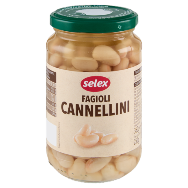 Selex Fagioli Cannellini Lessati 360 g