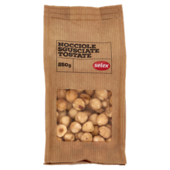 Selex Frutta Secca Nocciole Sgusciate e Tostate 250 g