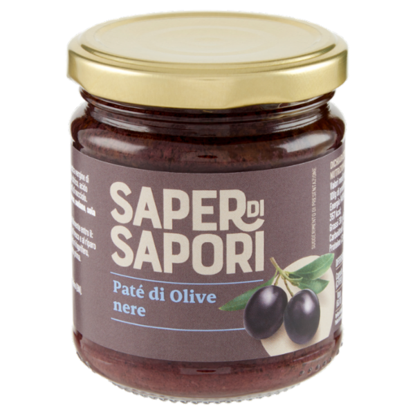 Selex Saper di Sapori Paté di Olive Nere 180 g