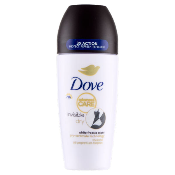 Dove advanced Care invisible dry white freesia scent anti-perspirant 50 ml