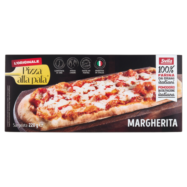 Pizza alla pala Margherita Surgelata 220 g