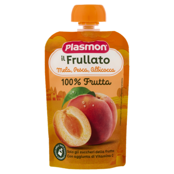 Plasmon il Frullato Mela, Pesca, Albicocca 100 g