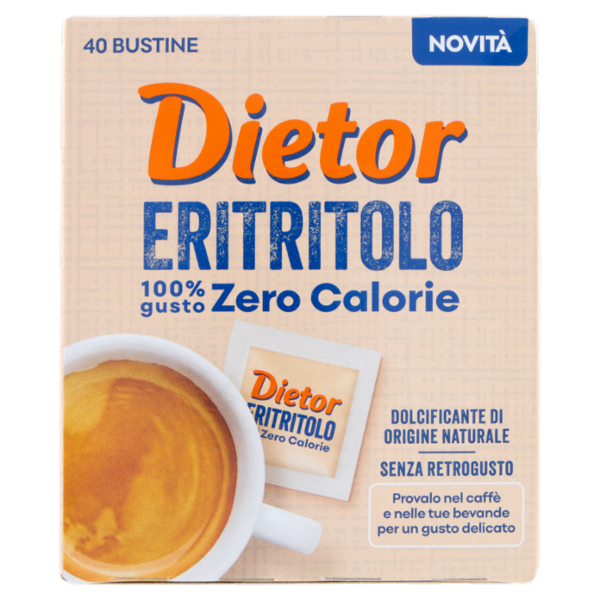 Dietor Eritritolo 40 Bustine 112 g