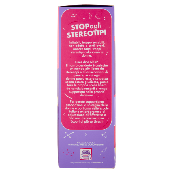 Lines Seta ultra Assorbenti con Ali 84 pz