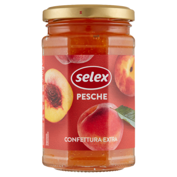 Selex Confettura Extra di Pesche 340 g