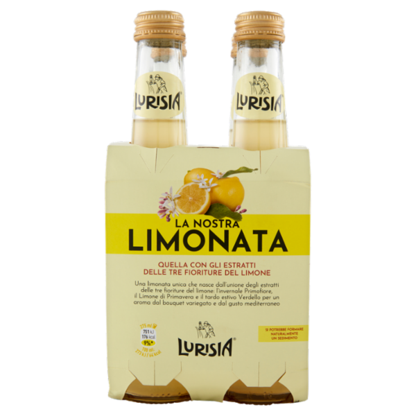 Lurisia la Nostra Limonata confezione 4 x 275 ml