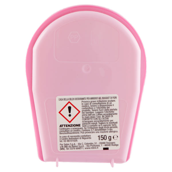 Selex Casa Bella Deodorante per Ambienti Gel Bouquet di Fiori 150 g