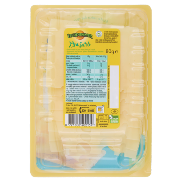 Leerdammer XtraSottili + Gusto Fette 8 x 10 g