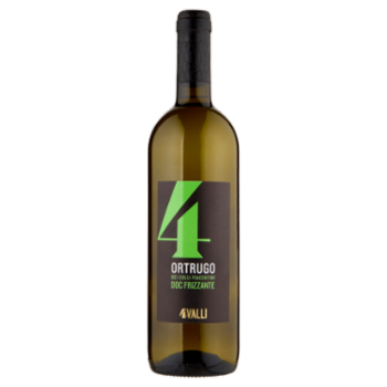 4Valli Ortrugo Dei Colli Piacentini DOC Frizzante 75 Cl
