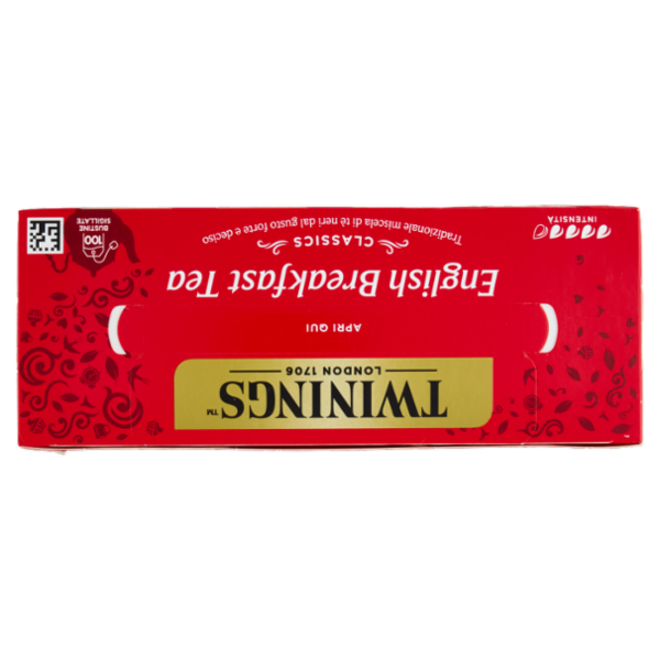 Twinings English Breakfast Tea Tè Nero 100 filtri The 200 g