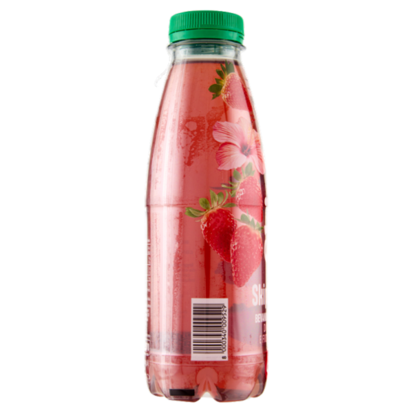 Zuegg Skipper SkipWater Bevanda Dissetante di Fragola e Fiori di Ibisco 500 ml
