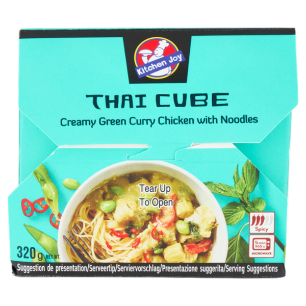Kitchen Joy Thai Cube Creamy Green Curry Chicken with Noodles 320 g