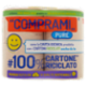 Comprami Pure Carta Igienica #100% Cartone* Riciclato Maxirotoli 4 pz