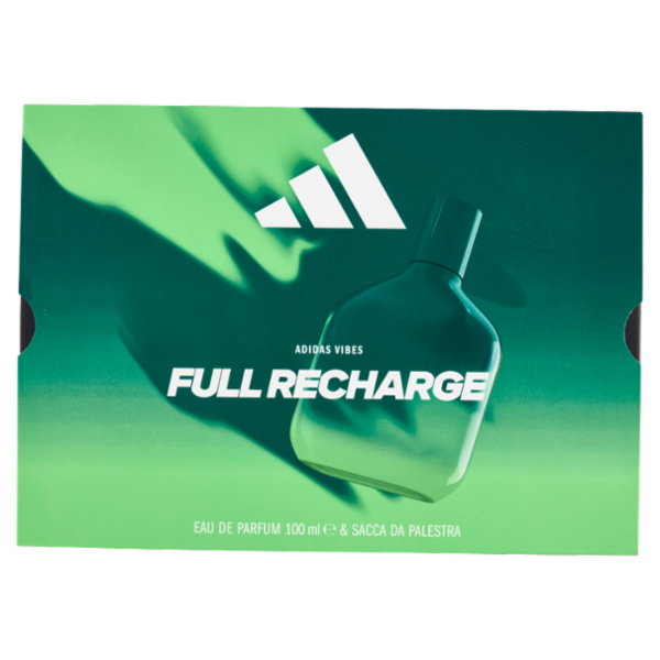 adidas Xmas25 Maschile Eau de Parfum 100 ml + Sack Vibes Full Recharge