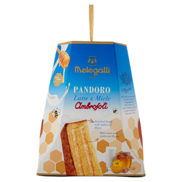 Melegatti 1894 Pandoro Latte & Miele Ambrosoli 750 g