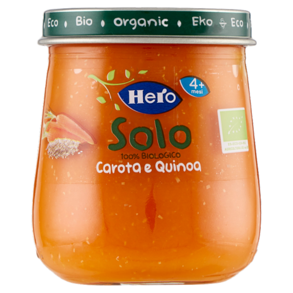 Hero Solo Carota e Quinoa 120 g