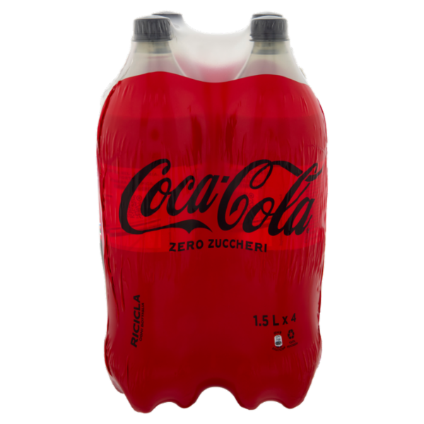 Coca-Cola Zero PET 4 x 1,5 L