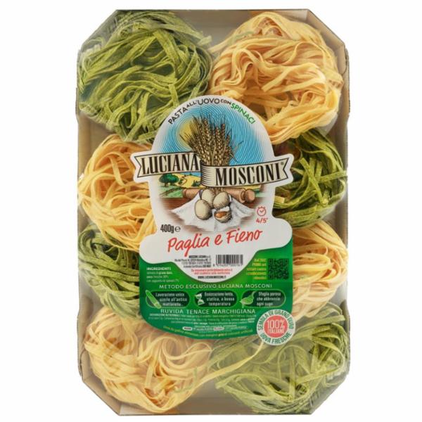 Pasta All'Uovo Paglia E Fieno Mosconi Gr 400