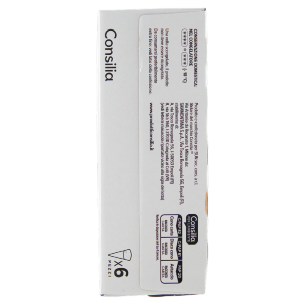 Consilia 6 Coni di Gelato Caffè 450 g