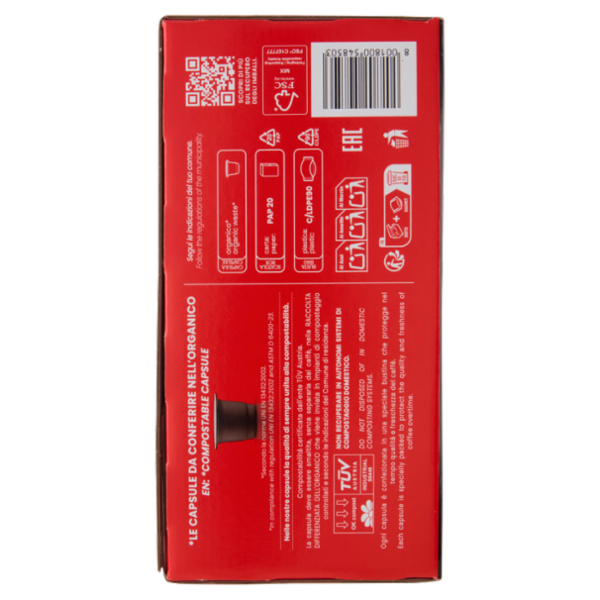 Caffè Vergnano 1882 Cremoso Capsule Compatibili Nespresso* 50 x 5 g