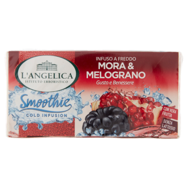 L'Angelica Smoothie Cold Infusion Infuso a Freddo Mora & Melograno 18 Filtri 33.3 g