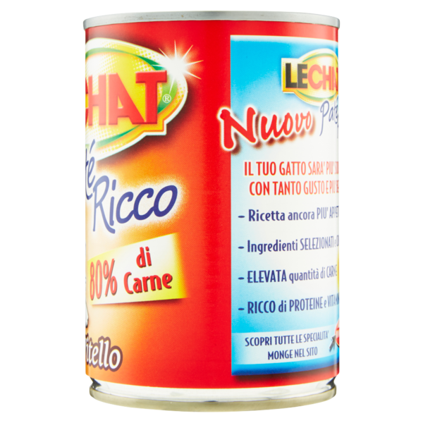 LeChat Paté Ricco con Vitello 400 g